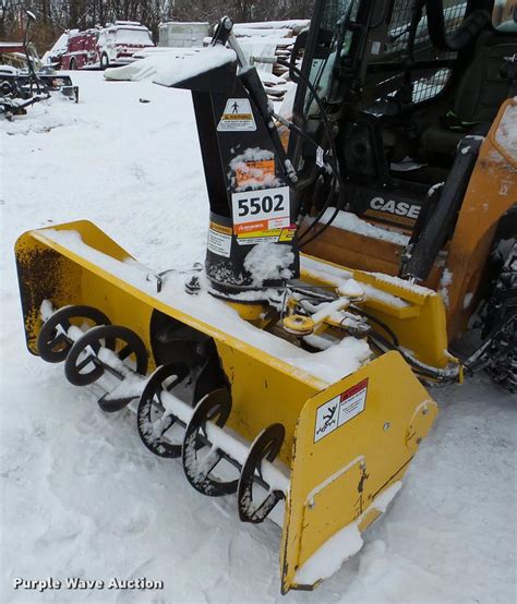 skid steer snow blower for sale mn|snowblower for skid loader craigslist.